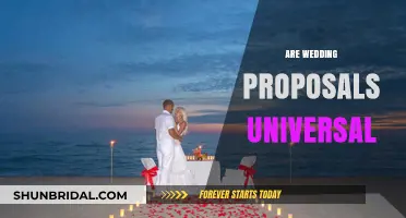 Proposals: A Universal Wedding Tradition?