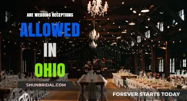 Ohio Wedding Receptions: What's Allowed?