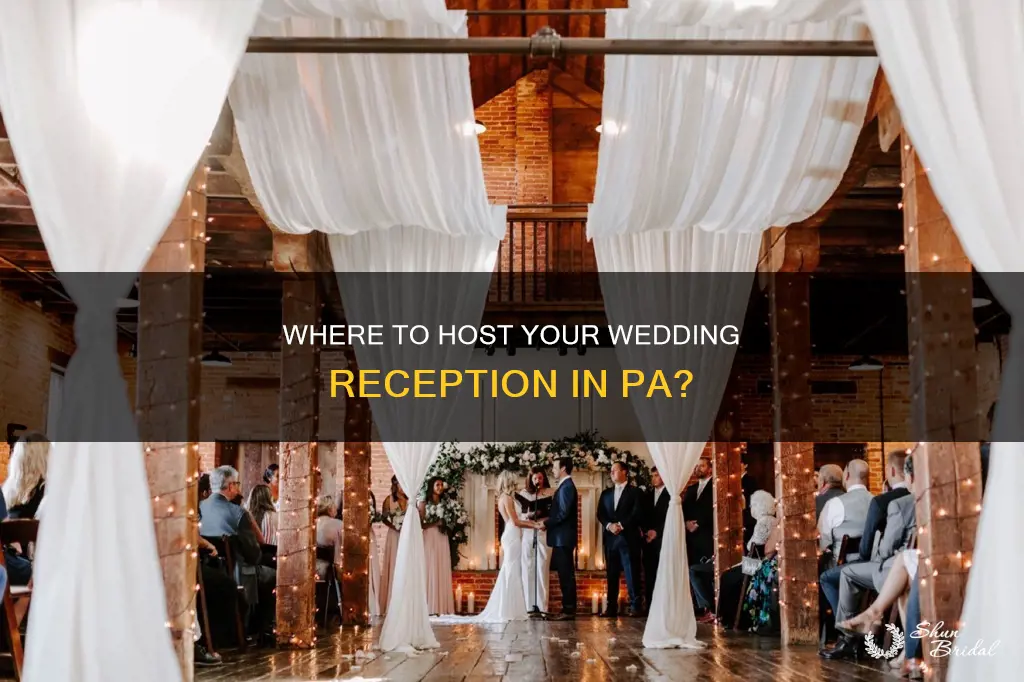 are wedding receptions allowed in pa