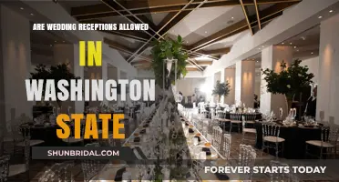Washington State Wedding Receptions: What's Allowed?