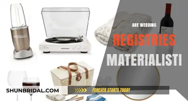 Wedding Registries: Practical or Materialistic?