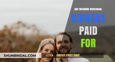 Who Pays for Wedding Rehearsal Dinners?