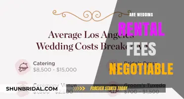 How to Negotiate Wedding Rental Fees and Save Big