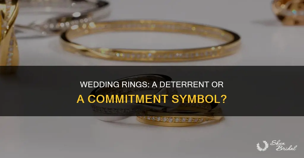 are wedding rings a deterrent