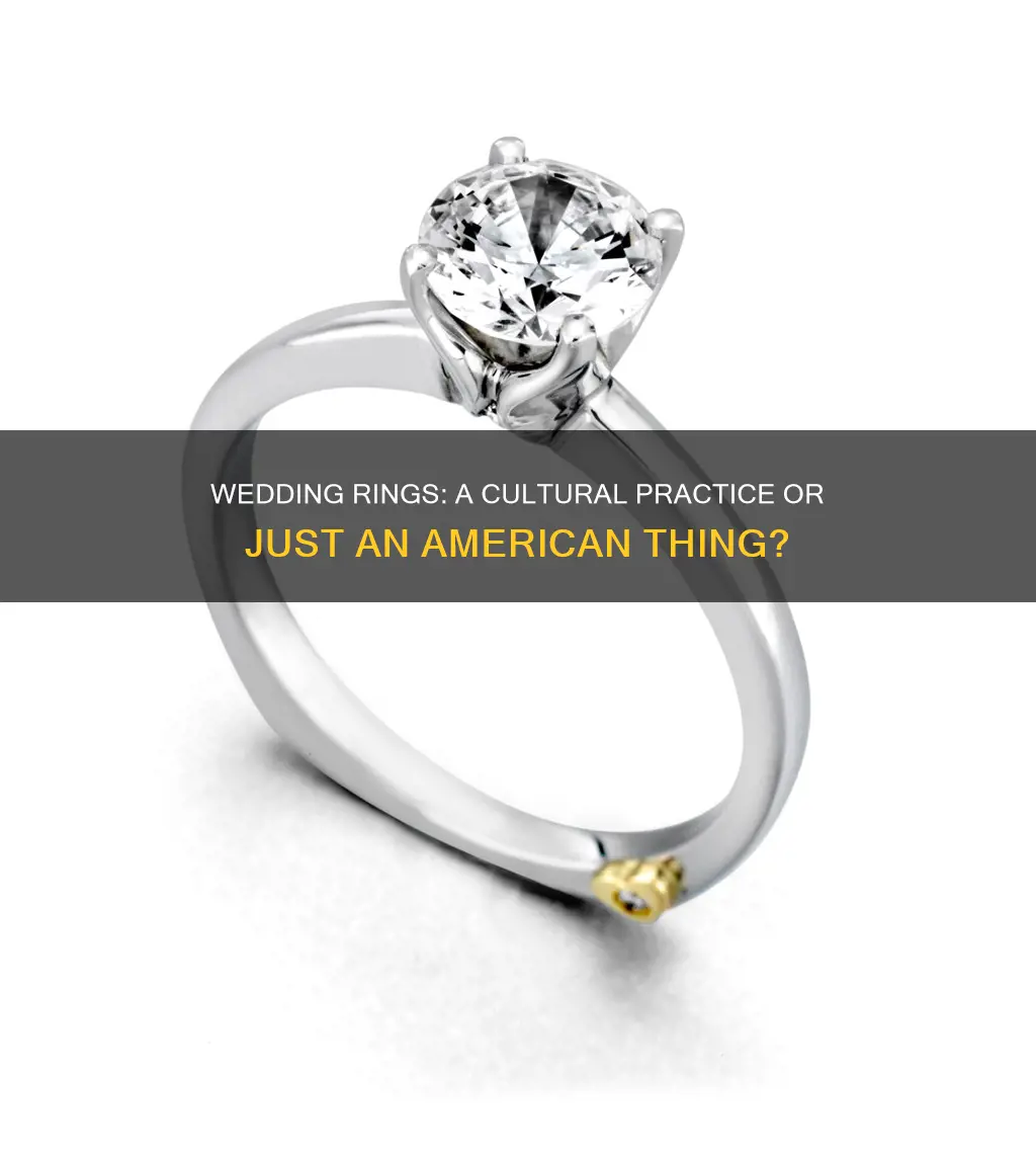 are wedding rings a united states thing
