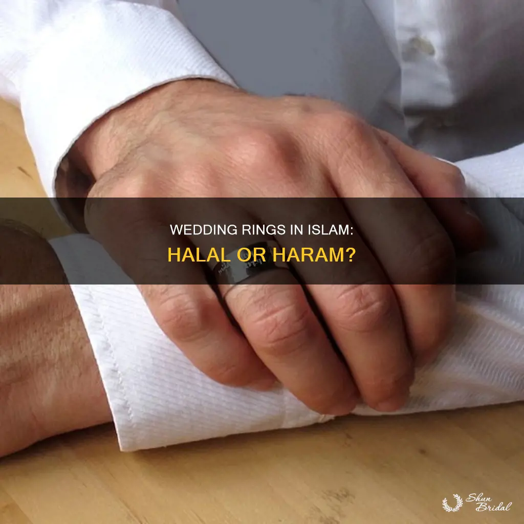 are wedding rings allowed in islam