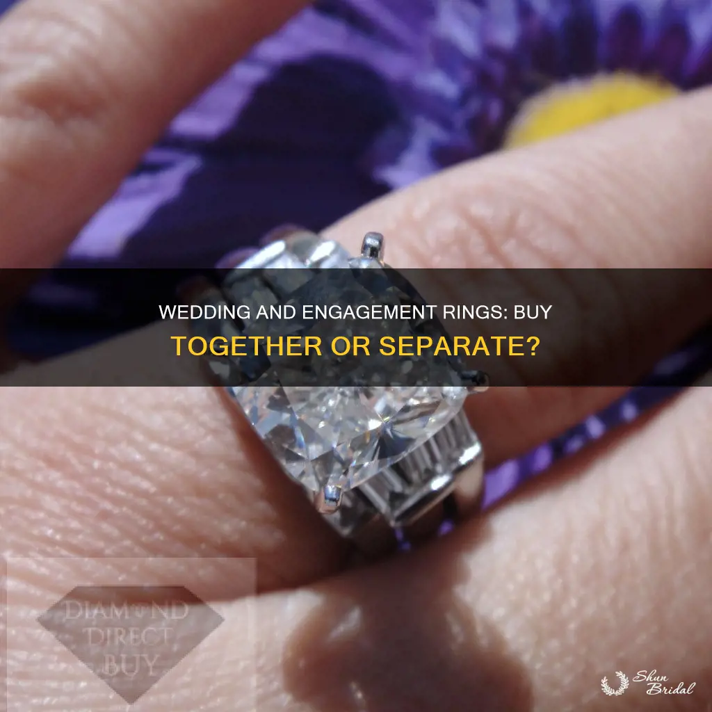are wedding rings and engagement rings bought together