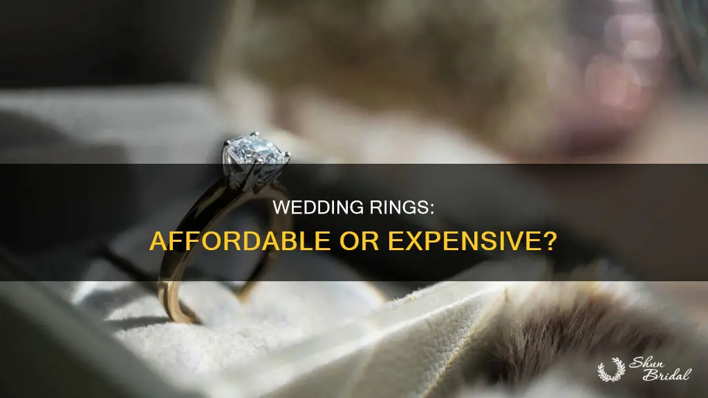 are wedding rings cheap now