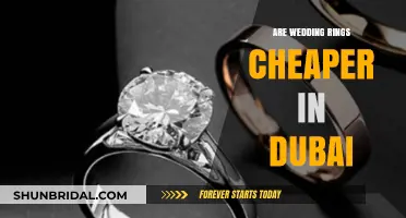 Dubai Wedding Rings: Affordable Luxury