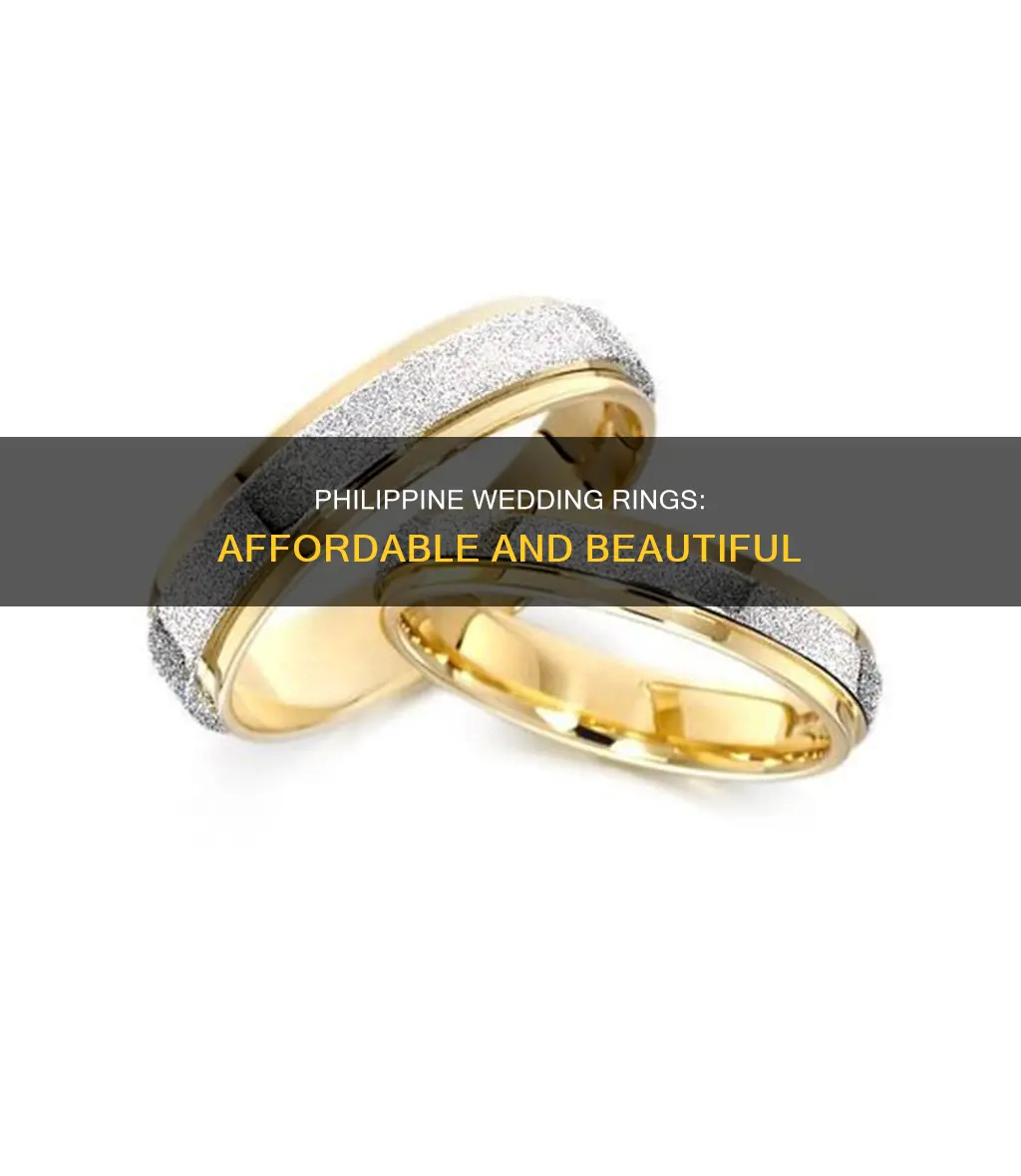are wedding rings cheaper in the philippines
