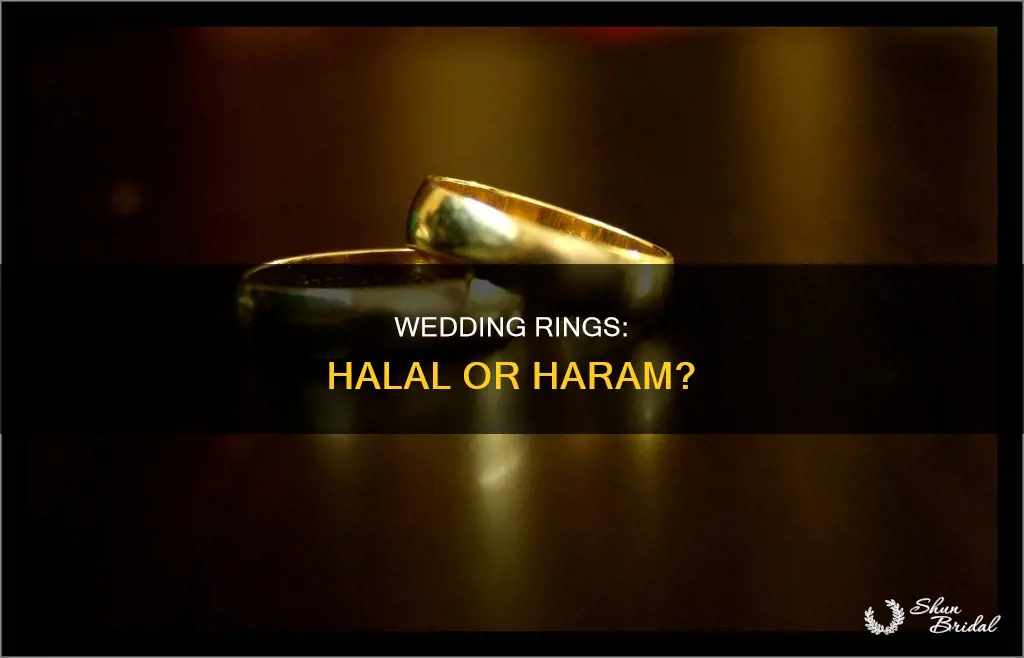 are wedding rings haram