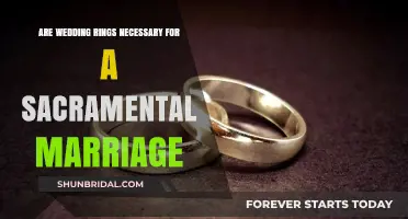 The Significance of Wedding Rings in Sacramental Marriage