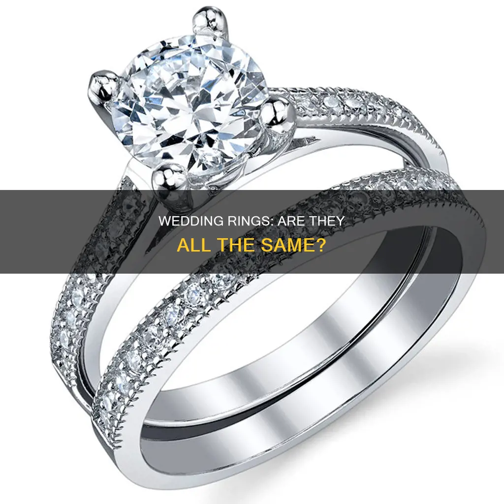 are wedding rings the same