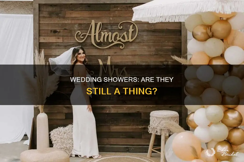 are wedding showers a thing