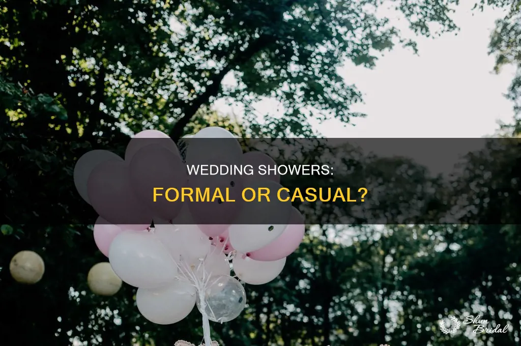 are wedding showers casual