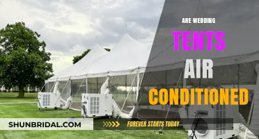 How to Keep Your Wedding Tent Cool
