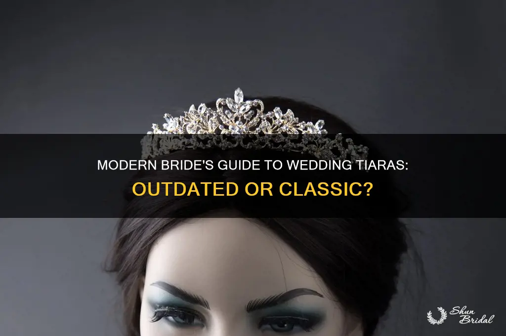 are wedding tiaras outdated