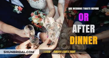 Toasts: Before or After Dinner?