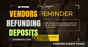 Wedding Vendors and Deposit Refunds: What's the Deal?