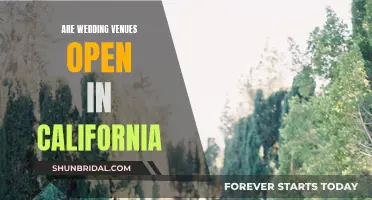 California Wedding Venues: Open for Business?