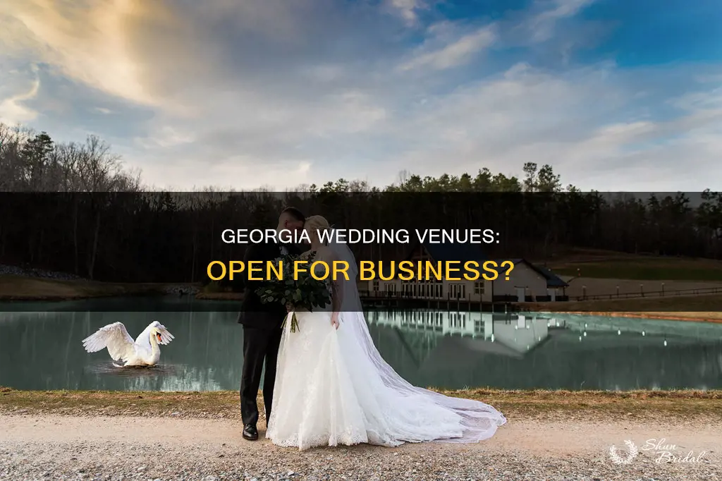 are wedding venues open in Georgia