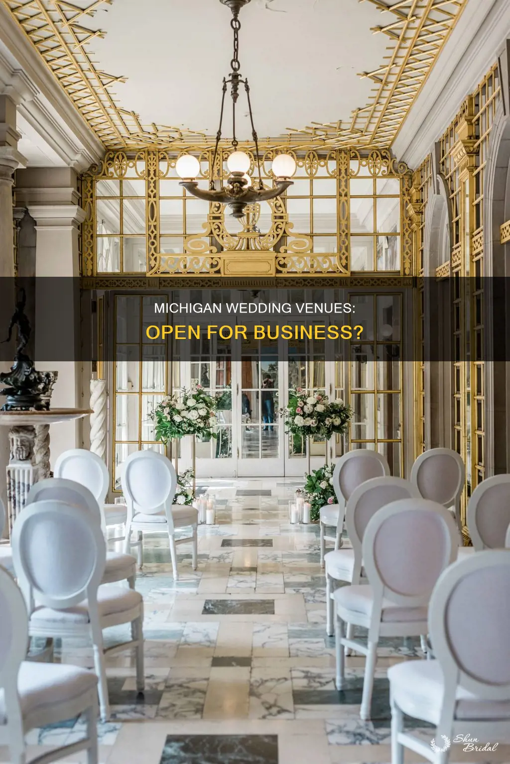 are wedding venues open in Michigan