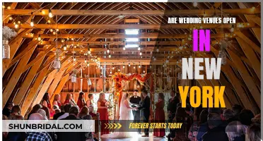 Wedding Venues in New York: Open or Closed?