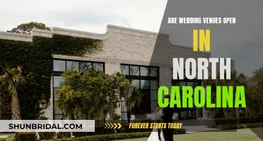 North Carolina Wedding Venues: Open for Business?