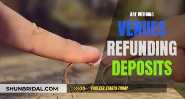 How to Get Your Wedding Venue Deposit Back