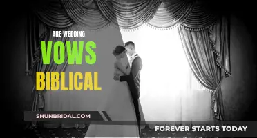 Biblical Wedding Vows: What Does the Bible Say?