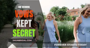 Customized Wedding Vows: To Keep Secret or Not?