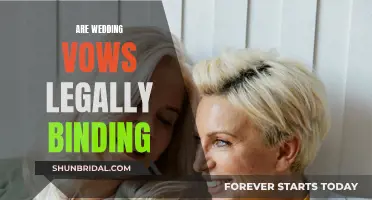 Wedding Vows: Legally Binding Promises?