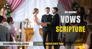 Are Wedding Vows Scripture? Exploring Sacred Promises in Marriage