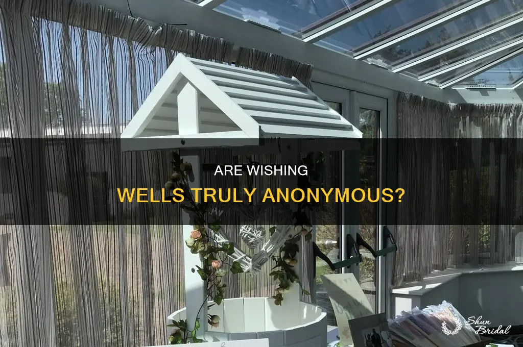 are wedding wishing wells anonymous
