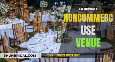 Weddings: Commercial or Non-Commercial Venue Use?