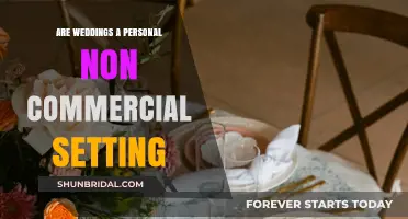 Personal Weddings: Commercial or Private Affairs?