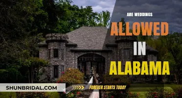 Alabama Weddings: What's Allowed?