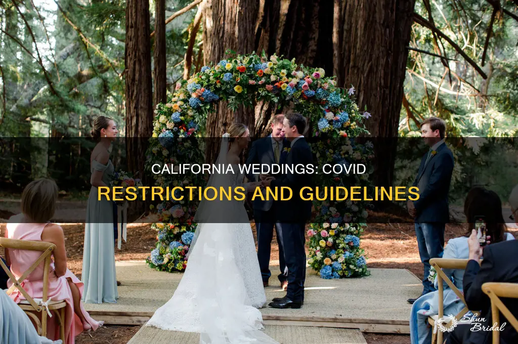 are weddings allowed in California covid