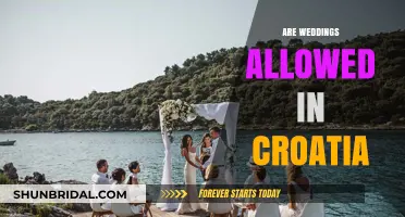 Croatia Weddings: What's Allowed?