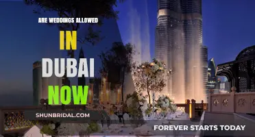 Dubai Weddings: What's Allowed Now?
