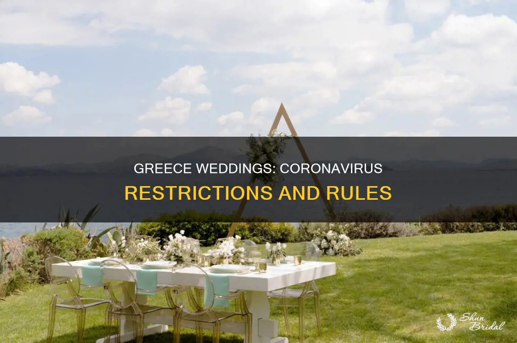 are weddings allowed in greece coronavirus