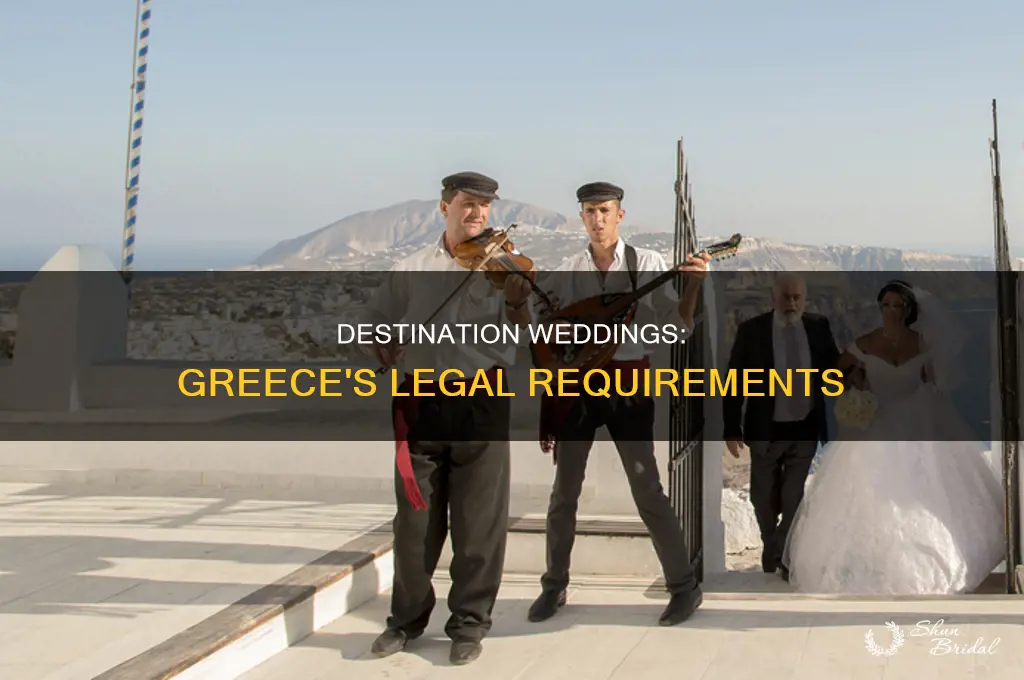 are weddings allowed in greece