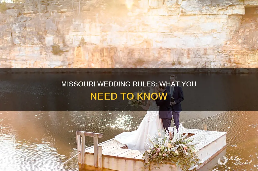 are weddings allowed in Missouri