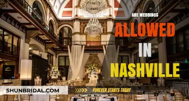 Nashville Weddings: What You Can and Cannot Do