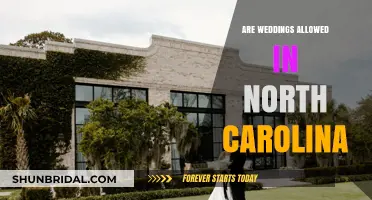 Weddings in North Carolina: What's Allowed?