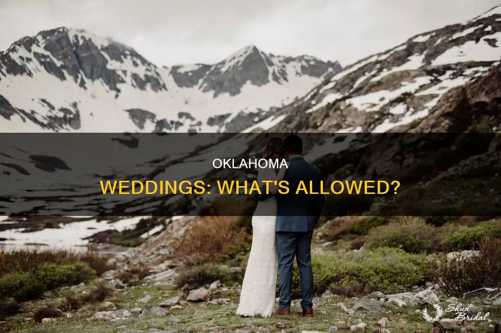 are weddings allowed in Oklahoma