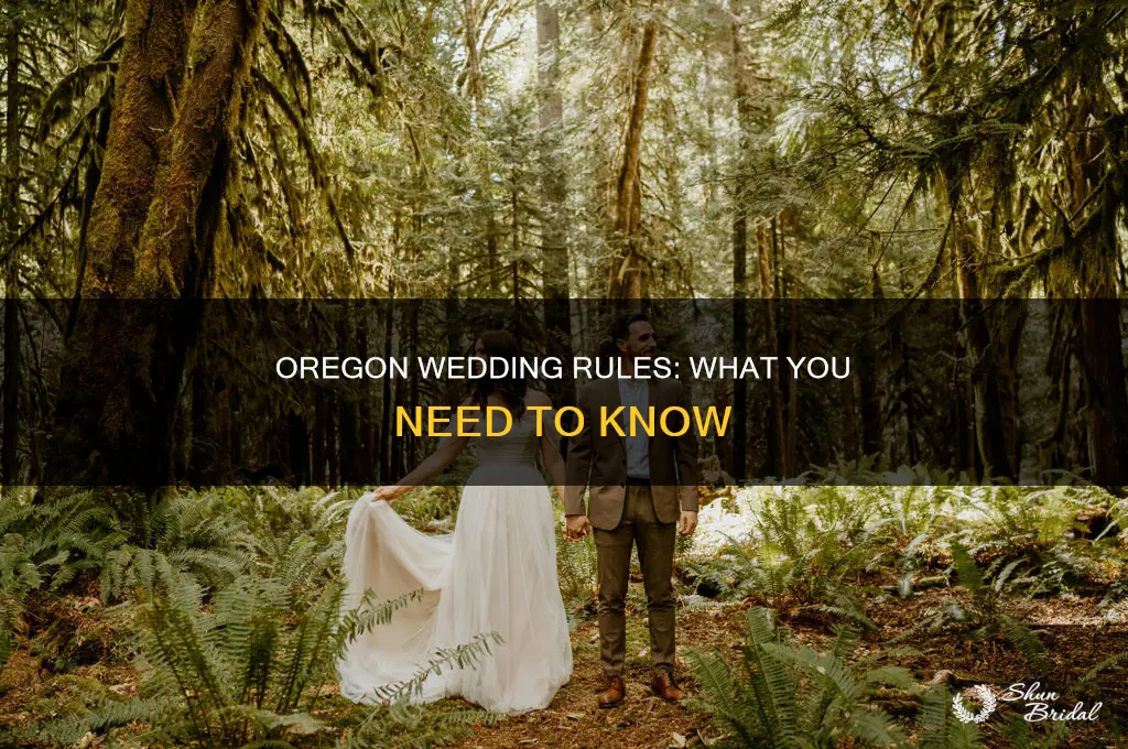 are weddings allowed in Oregon
