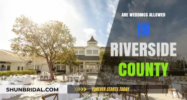Riverside County Wedding Rules: What You Need to Know