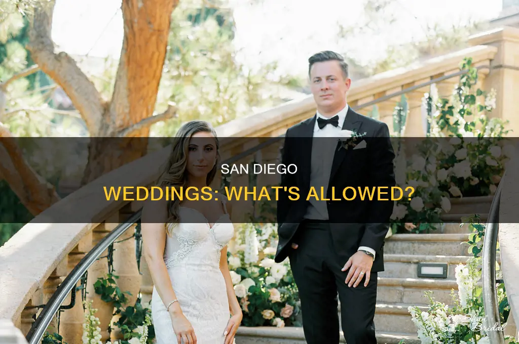 are weddings allowed in san diego