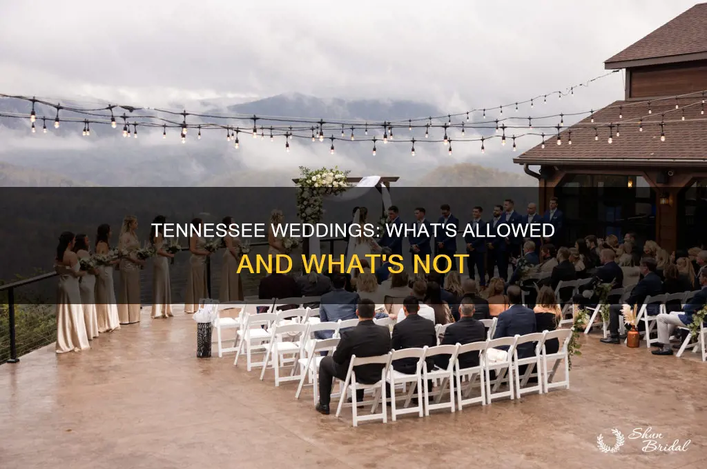 are weddings allowed in Tennessee